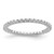 Rhodium-Plated 14K White Gold Polished Shared Prong 0.5ct Diamond Eternity Band - View 11