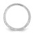 Rhodium-Plated 14K White Gold 0.5ct Lab-Grown Diamond Shared Prong Eternity Band - View 2