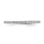 Rhodium-Plated 14K White Gold 0.5ct Lab-Grown Diamond Shared Prong Eternity Band - View 5