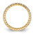 14K Yellow Gold Polished Shared Prong 0.5ct Diamond Eternity Band - View 2