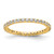 14K Yellow Gold Polished Shared Prong 0.5ct Diamond Eternity Band - View 6