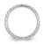 Rhodium-Plated 14K White Gold Lab-Grown Diamond Shared Prong Eternity Band - ET0001-100-WLG - View 2