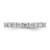 Rhodium-Plated 14K White Gold Lab-Grown Diamond Shared Prong Eternity Band - ET0001-200-WLG - View 5