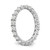Rhodium-Plated 14K White Gold Lab-Grown Diamond Shared Prong Eternity Band - ET0001-200-WLG - View 6