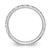 Rhodium-Plated 14K White Gold Polished Vintage Diamond Eternity Band - ET0002-100-W4 - View 7
