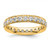 14K Yellow Gold Polished Vintage Diamond Eternity Band - ET0002-100-Y4 - View 6