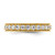 14K Yellow Gold Polished Vintage Diamond Eternity Band - ET0002-100-Y4 - View 13