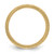 14K Yellow Gold Polished Milgrain Edge Diamond Eternity Band - ET0003-033-Y4 - View 2