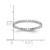 Rhodium-Plated 14K White Gold Lab-Grown Diamond Shared Prong Eternity Band - ET0005-050-WLG - View 3
