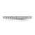 Rhodium-Plated 14K White Gold Lab-Grown Diamond Shared Prong Eternity Band - ET0005-050-WLG - View 5