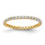 14K Yellow Gold Polished U-Shared Prong Diamond Eternity Band - ET0005-050-Y4 - View 6