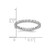 Rhodium-Plated 14K White Gold Polished U-Shared Prong Diamond Eternity Band - ET0005-100-W4 - View 4