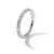 Rhodium-Plated 14K White Gold Polished U-Shared Prong Diamond Eternity Band - ET0005-100-W4 - View 6