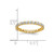 14K Yellow Gold Polished U-Shared Prong Diamond Eternity Band - ET0005-100-Y4 - View 4