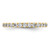 14K Yellow Gold Polished U-Shared Prong Diamond Eternity Band - ET0005-100-Y4 - View 13