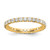 14K Yellow Gold Lab-Grown Diamond Shared Prong Eternity Band - ET0005-100-YLG