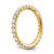 14K Yellow Gold Lab-Grown Diamond Shared Prong Eternity Band - ET0005-100-YLG - View 6