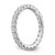 Rhodium-Plated 14K White Gold Lab-Grown Diamond Shared Prong Eternity Band - ET0005-150-WLG - View 6