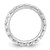 Rhodium-Plated 14K White Gold Lab-Grown Diamond Shared Prong Eternity Band - ET0005-300-WLG - View 9