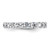 Rhodium-Plated 14K White Gold Lab-Grown Diamond Shared Prong Eternity Band - ET0005-300-WLG - View 10