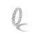 Rhodium-Plated 14K White Gold Lab-Grown Diamond Shared Prong Eternity Band - ET0005-300-WLG - View 12