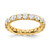 14K Yellow Gold Lab-Grown Diamond Shared Prong Eternity Band - ET0005-300-YLG