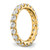 14K Yellow Gold Lab-Grown Diamond Shared Prong Eternity Band - ET0005-300-YLG - View 5