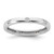 Rhodium-Plated 14K White Gold Polished Bezel-Set 0.105ct Diamond Eternity Band - View 11