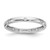 Rhodium-Plated 14K White Gold Polished Bezel-Set 0.105ct Diamond Eternity Band - View 16