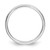 Rhodium-Plated 14K White Gold Polished Bezel-Set 0.105ct Diamond Eternity Band - View 17