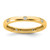 14K Yellow Gold Polished Bezel-Set 0.105ct Diamond Eternity Band - View 11