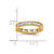Rhodium-Plated 14K Yellow Gold Polished Channel-Set Diamond Eternity Band - ET0009-100-Y4 - View 4