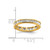 Rhodium-Plated 14K Yellow Gold Polished Channel-Set Diamond Eternity Band - ET0009-100-Y4 - View 9