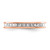 14K Rose Gold Polished Channel-Set Princess Diamond Eternity Band - ET0010-100-R4 - View 3