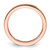 14K Rose Gold Polished Channel-Set Princess Diamond Eternity Band - ET0010-100-R4 - View 12