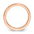 14K Rose Gold Polished Channel-Set Princess Diamond Eternity Band - ET0010-100-R4 - View 17