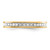 14K Yellow Gold Polished Channel-Set Princess Diamond Eternity Band - ET0010-100-Y4 - View 8