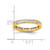14K Yellow Gold Polished Channel-Set Princess Diamond Eternity Band - ET0010-100-Y4 - View 14
