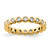 14K Yellow Gold Polished Bezel-Set Diamond Eternity Band - ET0011-050-Y4 - View 11