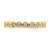 14K Yellow Gold Polished Bezel-Set Diamond Eternity Band - ET0011-050-Y4 - View 18