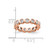 Rhodium-Plated 14K Rose Gold Polished Bezel-Set Diamond Eternity Band - ET0011-100-R4 - View 4