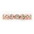 Rhodium-Plated 14K Rose Gold Polished Bezel-Set Diamond Eternity Band - ET0011-100-R4 - View 13