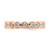 Rhodium-Plated 14K Rose Gold Polished Bezel-Set Diamond Eternity Band - ET0011-100-R4 - View 18
