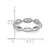 Rhodium-Plated 14K White Gold Polished Vintage Pave Diamond Eternity Band - View 9