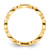 14K Yellow Gold Polished Vintage Pave 0.48ct Diamond Eternity Band - View 9