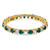 14K Yellow Gold Lab-Grown Diamond and Lab-Created Alexandrite Eternity Band, 2.25 mm - View 3