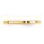 14K Yellow Gold 1.5 mm Standard Flat Comfort Fit Wedding Band - View 3