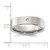 Titanium 6 mm Plain Comfort Fit with.03 0.03ct Diamond Wedding Band - View 5