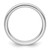 Platinum 2.5 mm Comfort-Fit Wedding Band, Domed - View 2