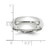 Platinum 6 mm Comfort-Fit Wedding Band, Domed - View 3